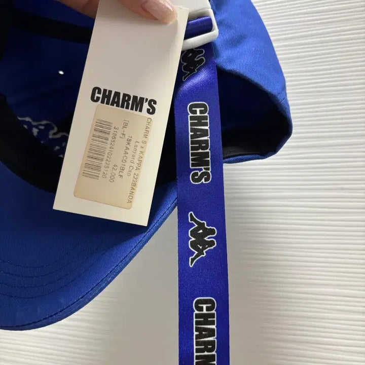 [BUNJANG] CHARM'S Kappa Collaboration Ball Cap Hat / 카파 CHARM'S 콜라보 볼캡 모자 (새상품)