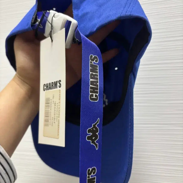 [BUNJANG] CHARM'S Kappa Collaboration Ball Cap Hat / 카파 CHARM'S 콜라보 볼캡 모자 (새상품)
