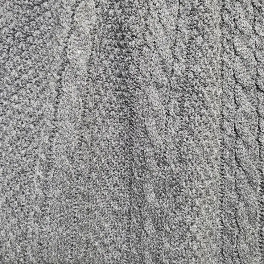 [BUNJANG] Kim Changsook Charcoal Knit Skirt / 김창숙 니트 차콜스커트