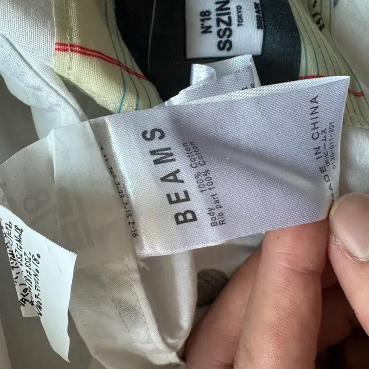 [SOLD OUT] Beams 빔즈 SSZ 도트 셔츠