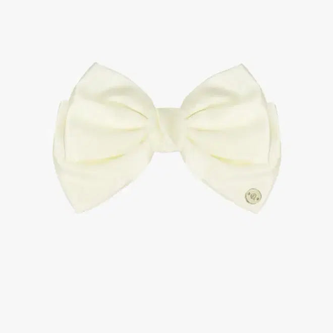 [BUNJANG] GROVE RUBAN Hair Pin Ivory / 그로브 리본 헤어핀 아이보리