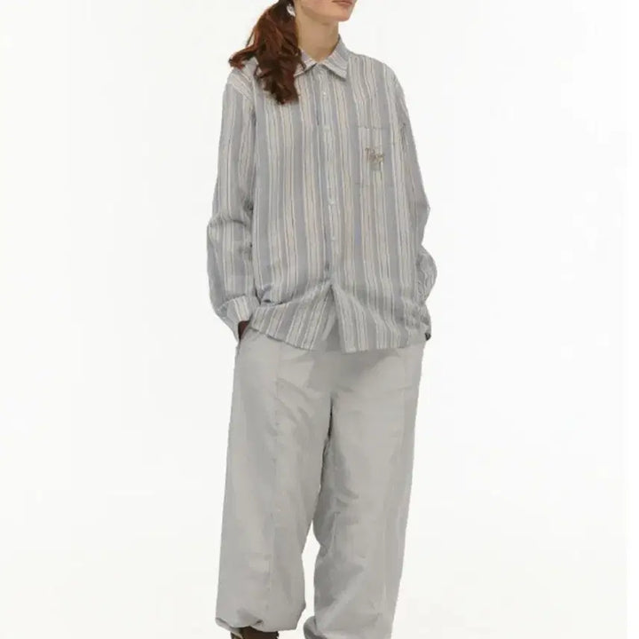 [BUNJANG] Teket Track Pants Gray / 테켓 트랙 팬츠 바지 그레이