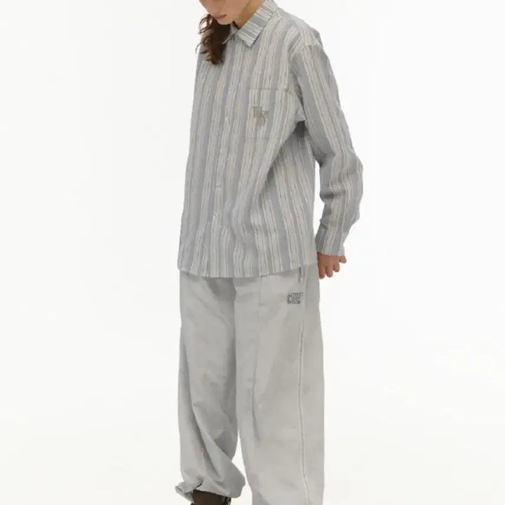 [BUNJANG] Teket Track Pants Gray / 테켓 트랙 팬츠 바지 그레이