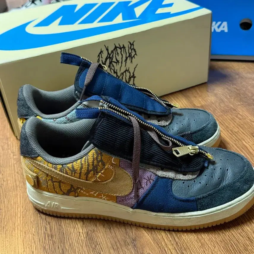 [BUNJANG] Nike Travis Scott Air Force 1 Low Cactus Jack (US 10) / 나이키x트래비스 스캇 에어포스 1 로우 캑터스잭 (280)