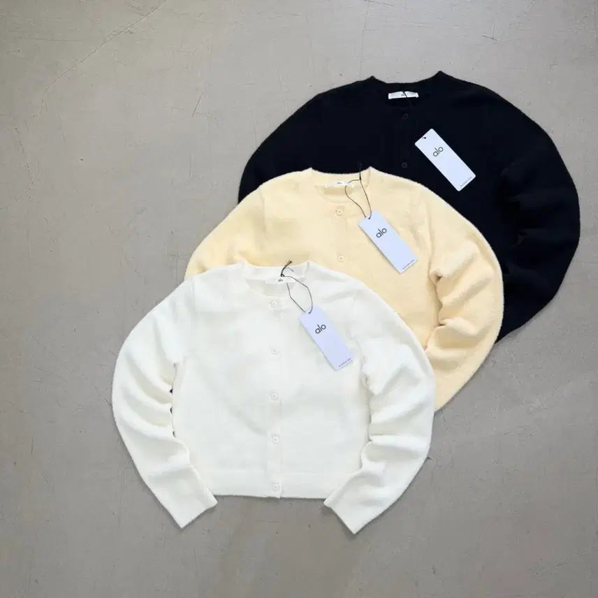 [BUNJANG] alo Snuggle Up Cardigan / alo 스너글 업 가디건