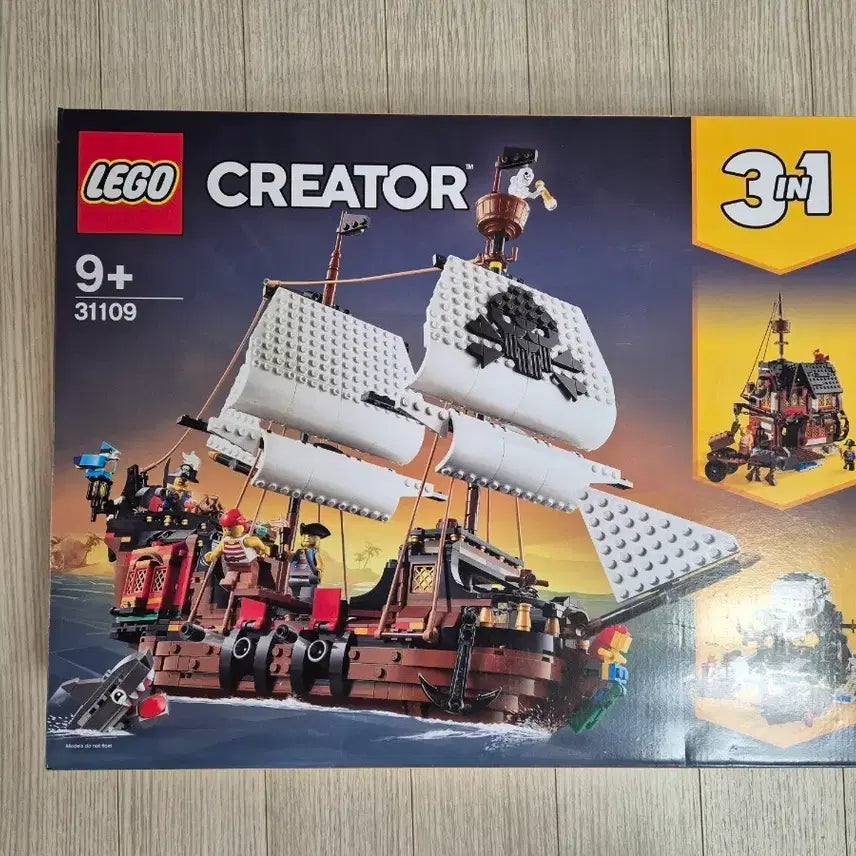 [BUNJANG] LEGO Creator 31109 Pirate Ship 3in1 MISB / 레고 크리에이터 31109 해적선 3in1 새상품 MISB