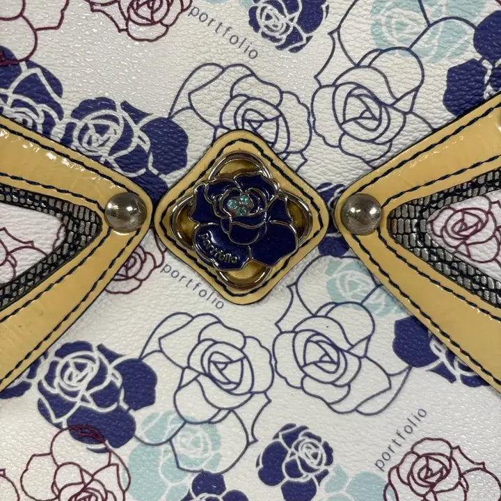 [BUNJANG] Portofolio Y2K Vintage Flower Shoulder Bag / Portofolio 플라워 숄더백 Y2K 빈티지 가방