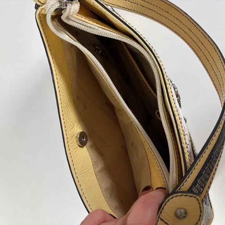 [BUNJANG] Portofolio Y2K Vintage Flower Shoulder Bag / Portofolio 플라워 숄더백 Y2K 빈티지 가방