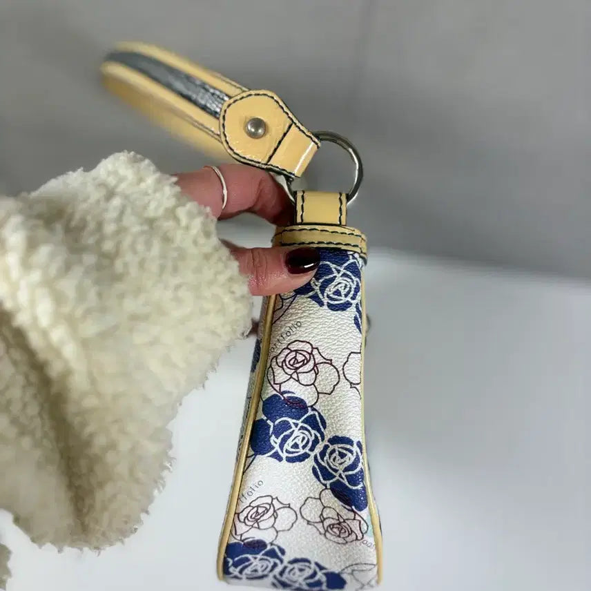 [BUNJANG] Portofolio Y2K Vintage Flower Shoulder Bag / Portofolio 플라워 숄더백 Y2K 빈티지 가방