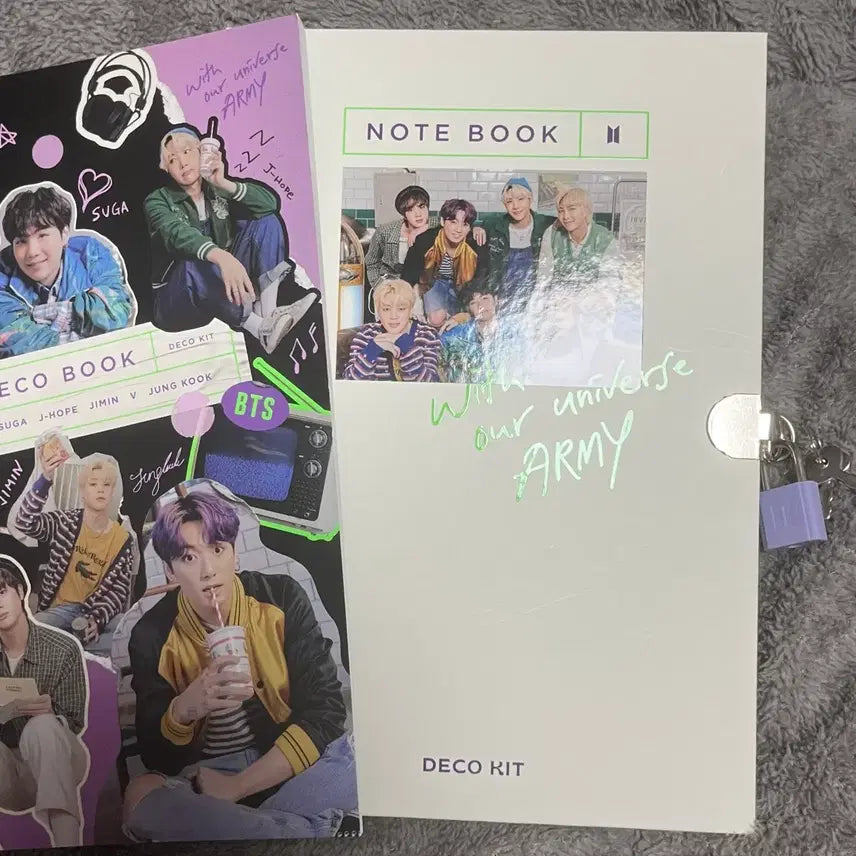 [BUNJANG] BTS Deco Kit Notebook + Deco Book / 방탄소년단 데코 키트 노트북 + 데코북 처분