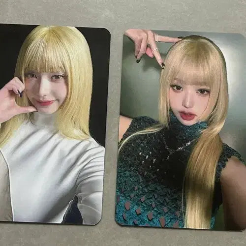 [SOLD OUT] 아이브 ive 장원영 포토카드 4종 세트(하파크리스틴)