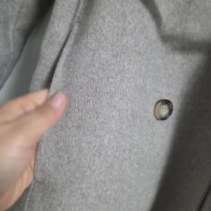 [BUNJANG] She'sMiss Handmade Coat with Belt Set / 핸드메이드 코트 벨트세트 쉬즈미스