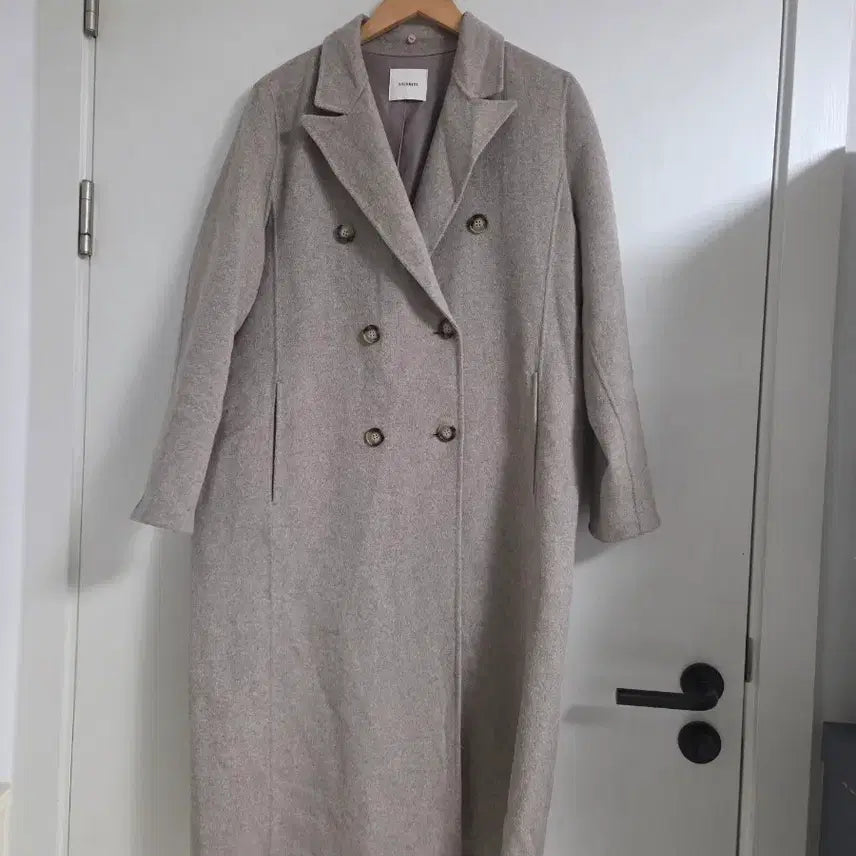 [BUNJANG] She'sMiss Handmade Coat with Belt Set / 핸드메이드 코트 벨트세트 쉬즈미스