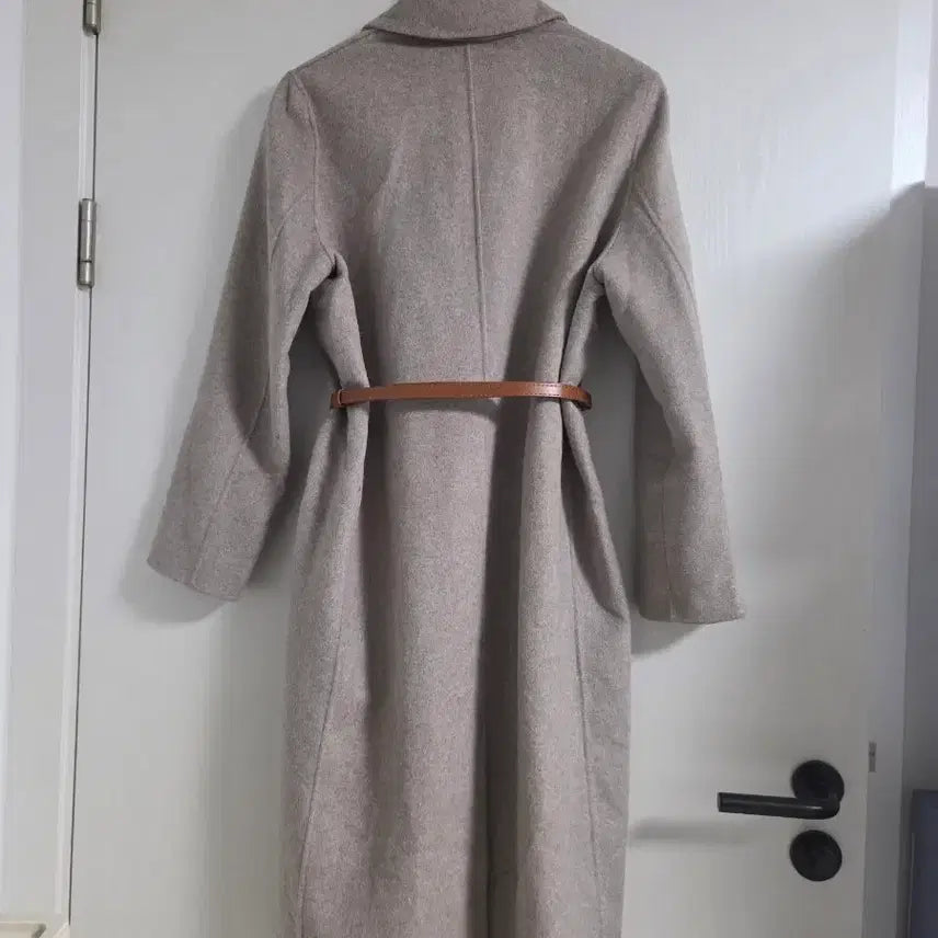 [BUNJANG] She'sMiss Handmade Coat with Belt Set / 핸드메이드 코트 벨트세트 쉬즈미스