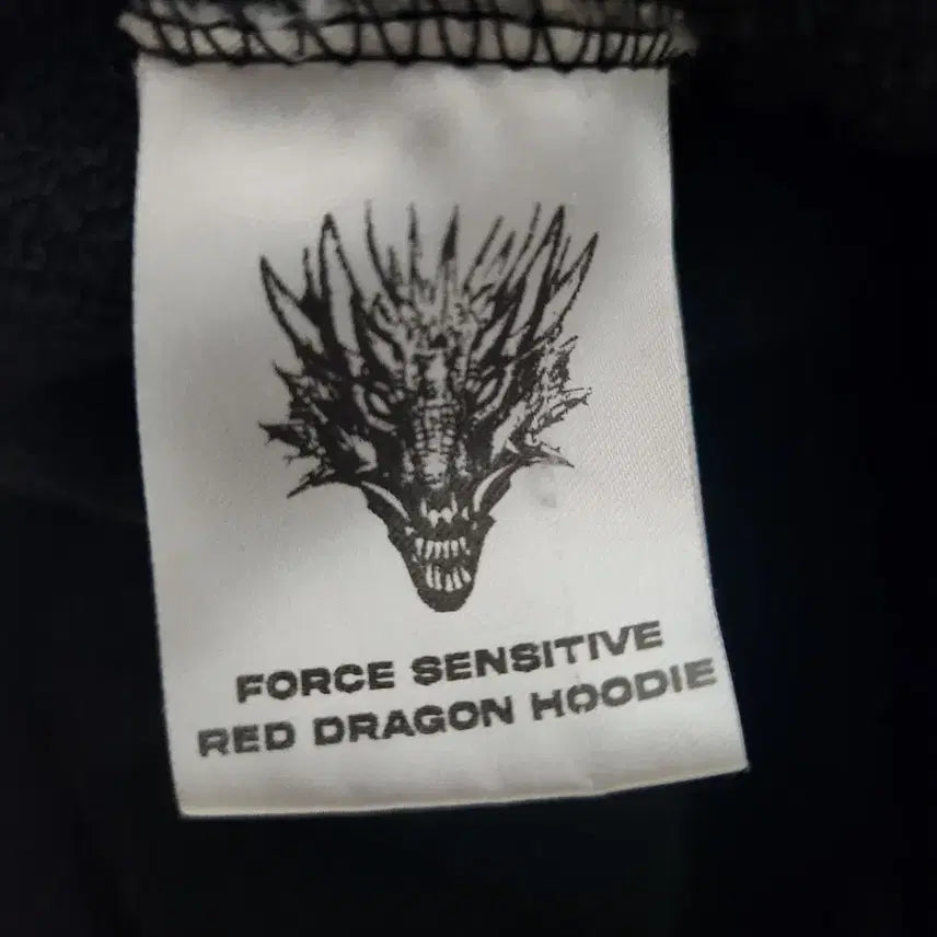 [BUNJANG] ForceSenstive Red Dragon Hoodie / ForceSenstive Red DRAGON Hoodie