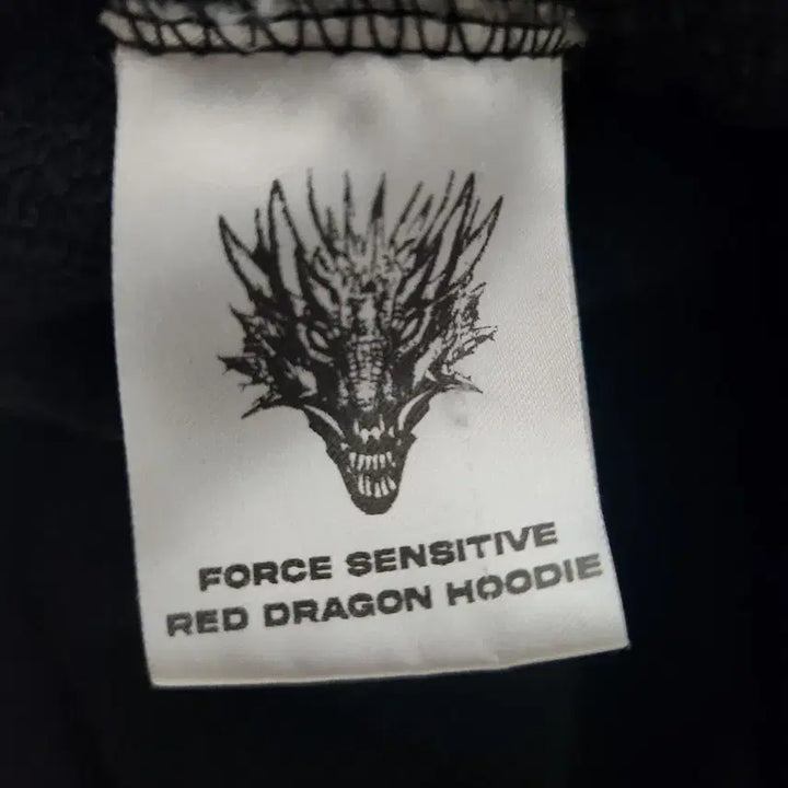 [BUNJANG] ForceSenstive Red Dragon Hoodie / ForceSenstive Red DRAGON Hoodie