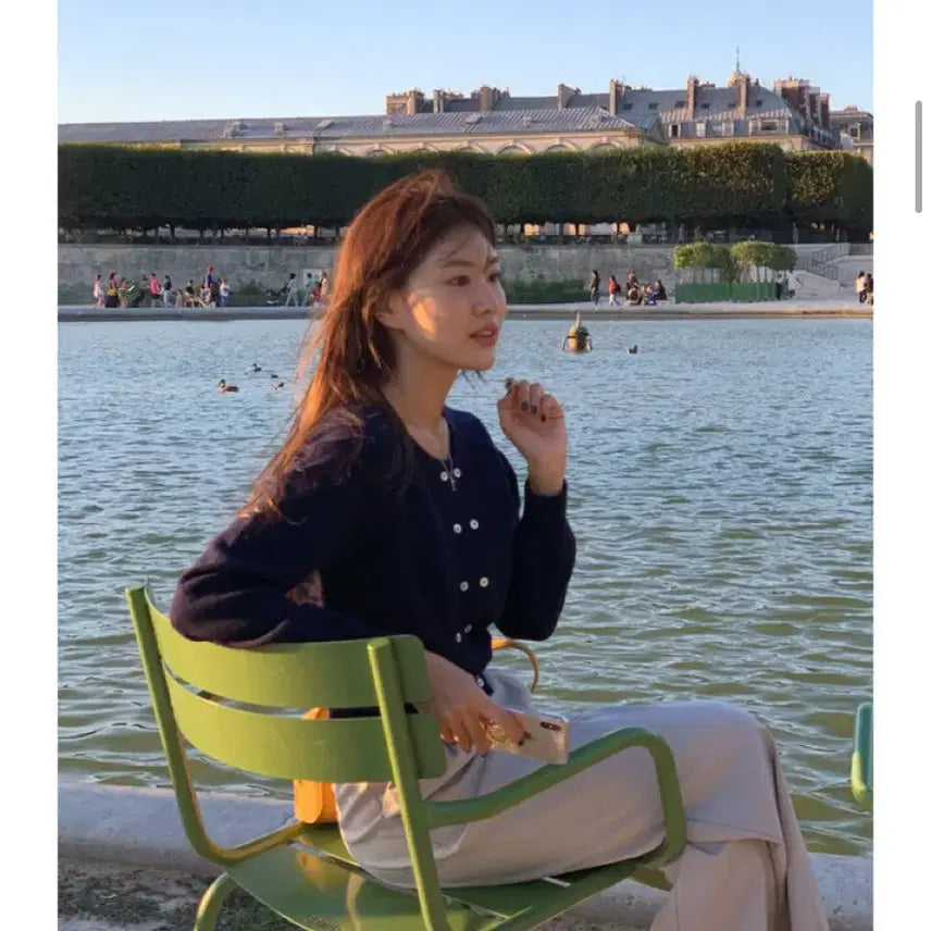 [BUNJANG] UNDERB Lets Button Cardigan (Navy) / [언더비] Lets 버튼 가디건 (네이비)