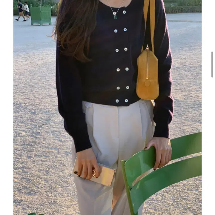 [BUNJANG] UNDERB Lets Button Cardigan (Navy) / [언더비] Lets 버튼 가디건 (네이비)