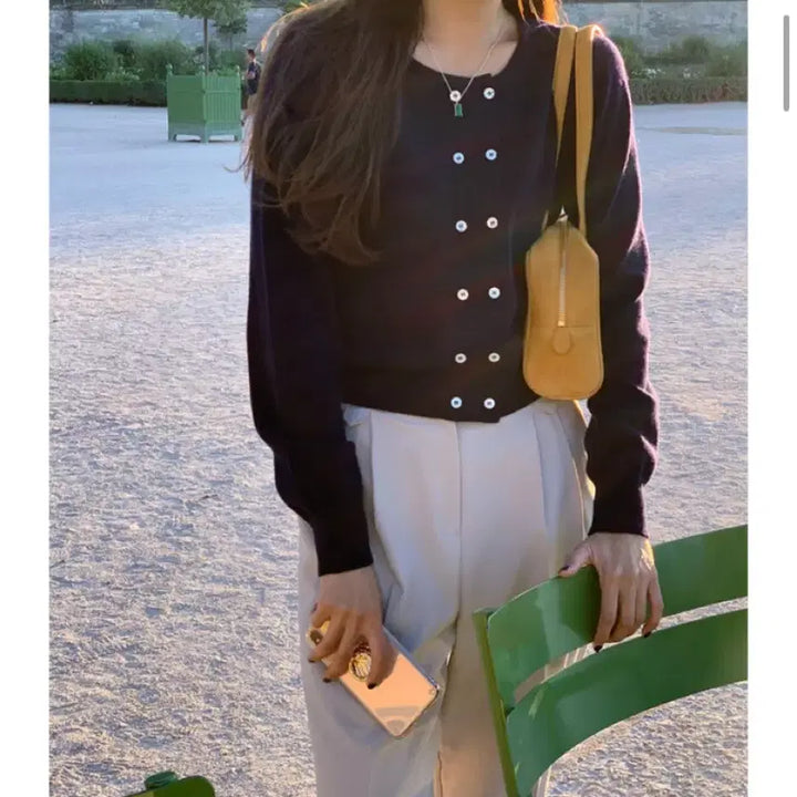 [BUNJANG] UNDERB Lets Button Cardigan (Navy) / [언더비] Lets 버튼 가디건 (네이비)