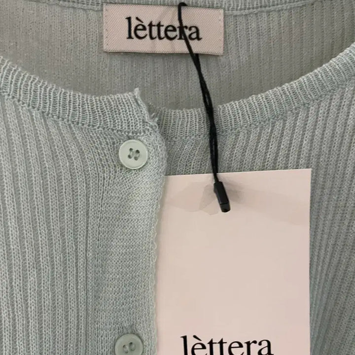 [BUNJANG] Lettera Basic Round Cardigan (Mint) / 레테라 Lettera 베이직 라운드 가디건(민트)