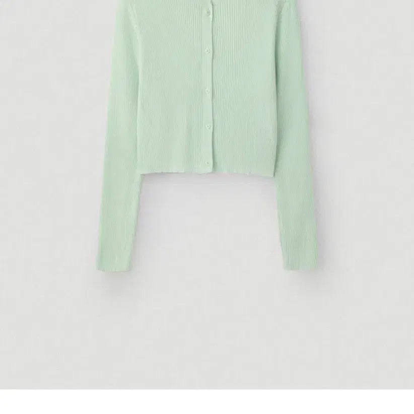 [BUNJANG] Lettera Basic Round Cardigan (Mint) / 레테라 Lettera 베이직 라운드 가디건(민트)