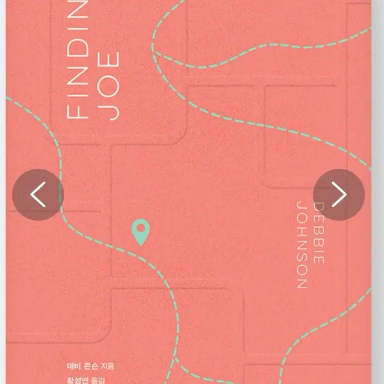[BUNJANG] Finding Joe by Debbie Johnson Book / 파인딩 조 데비 존슨 작가님 장편소설 책 판매