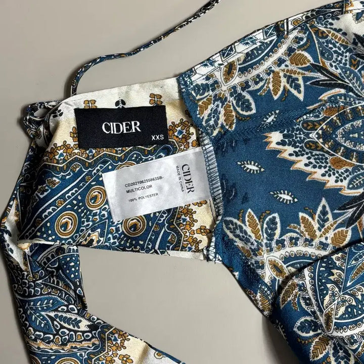 [BUNJANG] CIDER Paisley Festival Top XXS / CIDER 페이즐리 페스티벌 탑 XXS