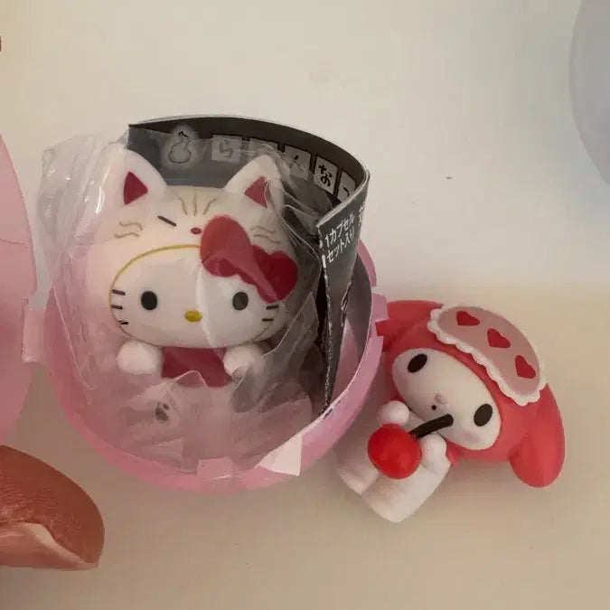 [BUNJANG] Sanrio Gumiho & My Melody Keyring / 산리오 요괴버전 구미호키티