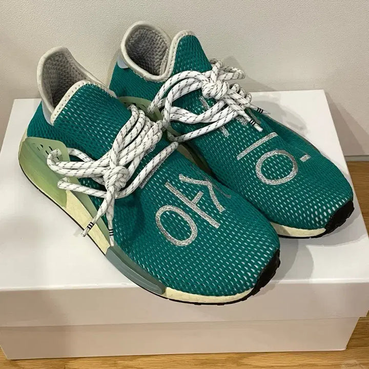 [BUNJANG] Adidas Pharrell NMD Green Sneakers / 아디다스 퍼렐 nmd 그린
