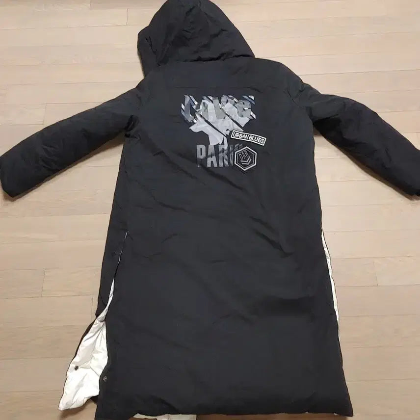 [BUNJANG] BLUPEPE Black Long Down Jacket / BLUPEPE 블랙 롱패딩