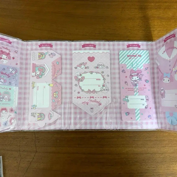 [BUNJANG] My Melody Vintage Stationery Set / 마이멜로디 고전 편지지 편선지 메모지 고전문구 다꾸