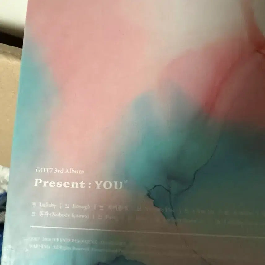 [BUNJANG] GOT7 Present: You Album / 갓세븐 3집 앨범 present: you