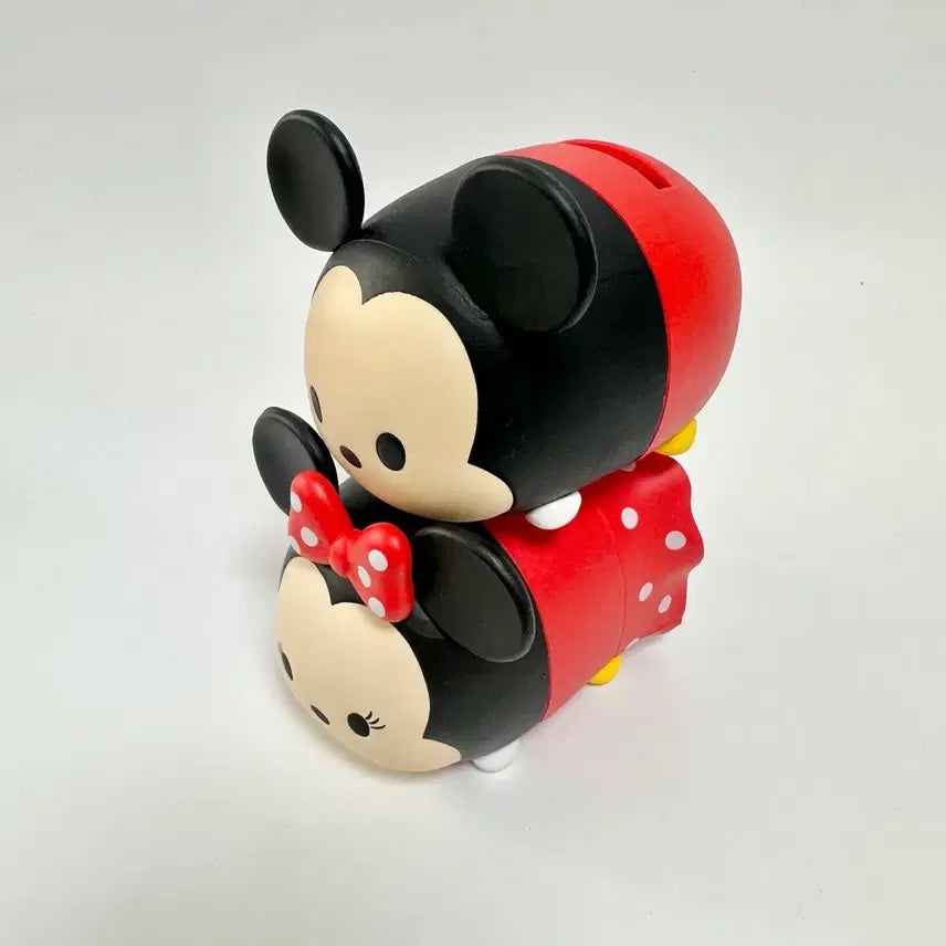 [BUNJANG] Disney Tsum Tsum Mickey &amp; Minnie Coin Bank Set / 판매)디즈니 썸썸 미키 미니 코인뱅크 2종세트 피규어 저금통