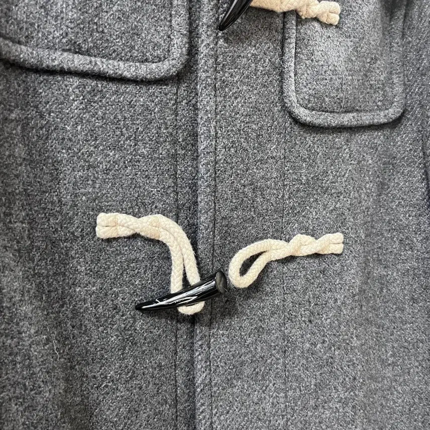 [BUNJANG] Uniqlo Gray Duffle Coat / 유니클로 그레이 더플코트 떡볶이 코트
