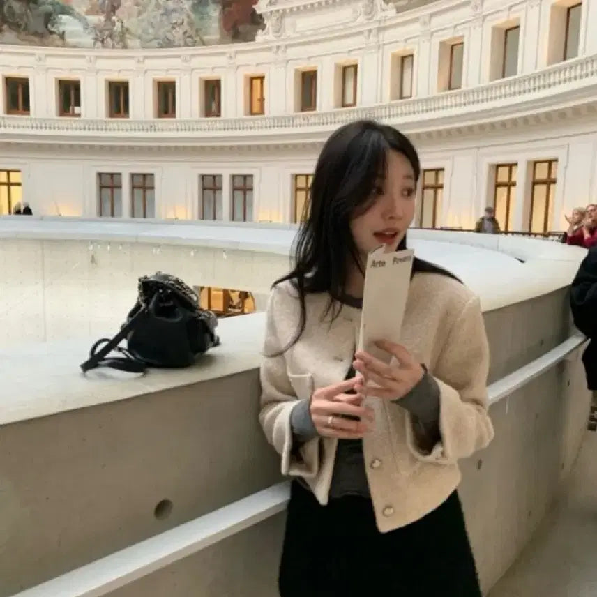 [BUNJANG] Lazy Shop Lemant Tweed Jacket / 레이지샵 르망트위드자켓