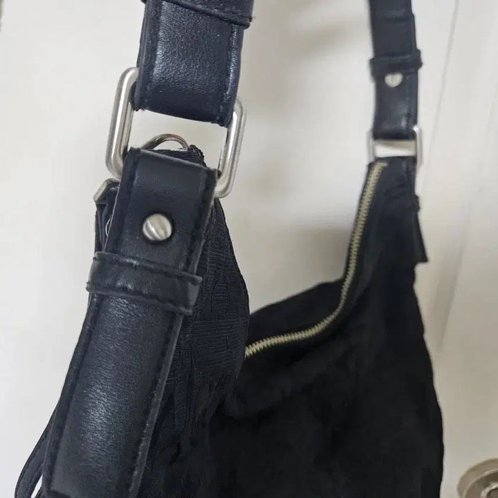 [BUNJANG] Calvin Klein Hobo Bag / Calvin Klein 진 블랙 호보백