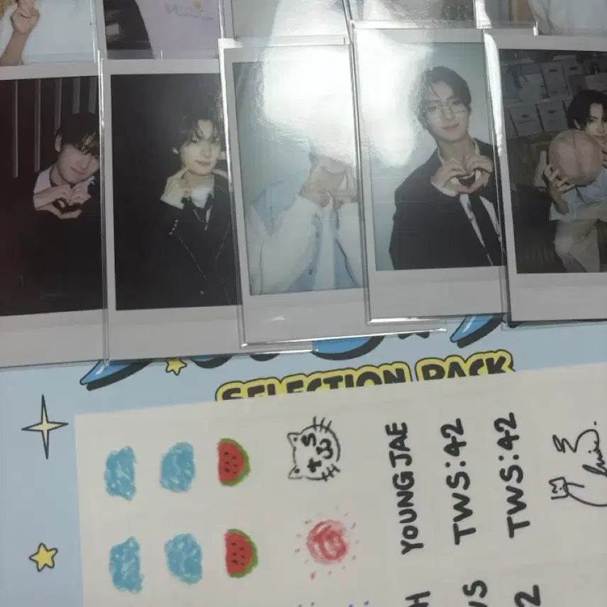 [BUNJANG] TWS Youngjae Selection Pack Bundle Set / 투어스 셀렉션팩 영재 일괄 (스티커 포함)