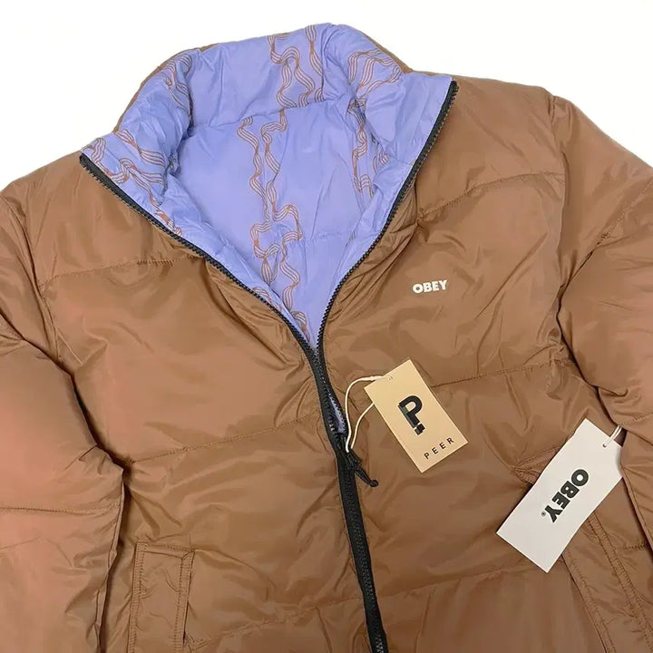 [BUNJANG] Obey Reversible Padded Jacket / 오베이 리버시블 패딩 자켓