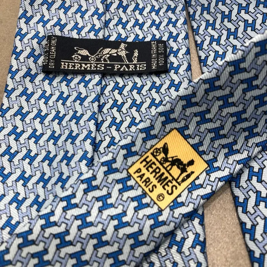 [BUNJANG] Hermes French Silk Tie / 에르메스 프랑스 넥타이