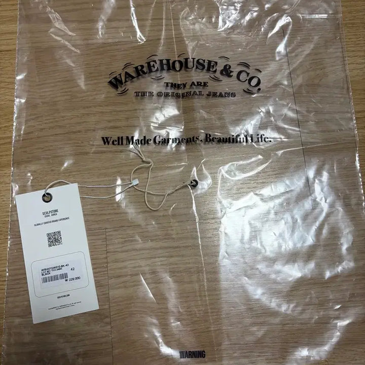 [BUNJANG] Warehouse Lot 401 Sweatshirt / [42] 웨어하우스 lot 401 스웻셔츠