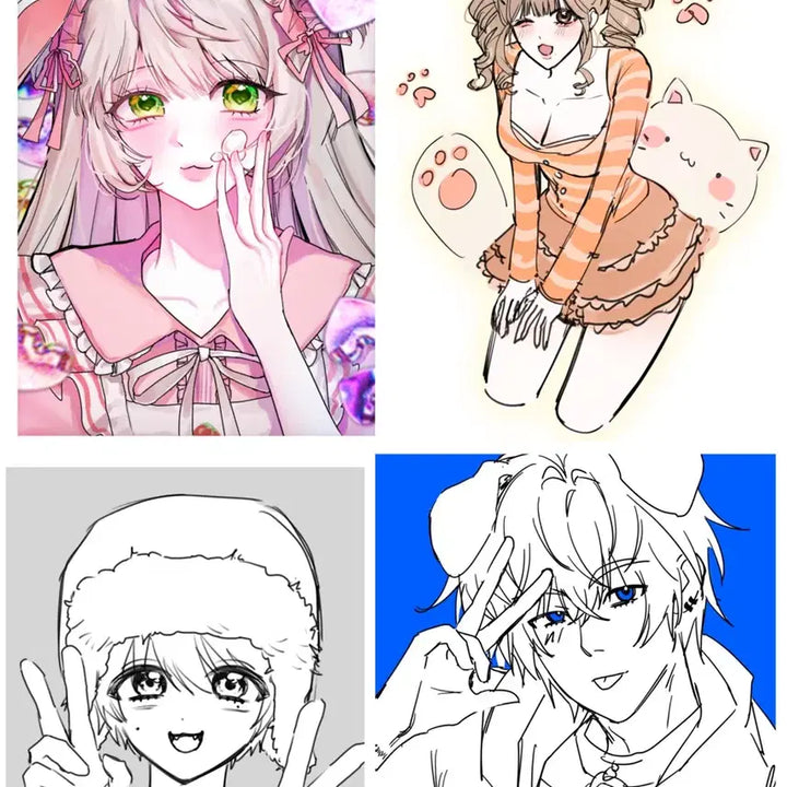 [BUNJANG] Custom Illustration Commission / 그림 커미션