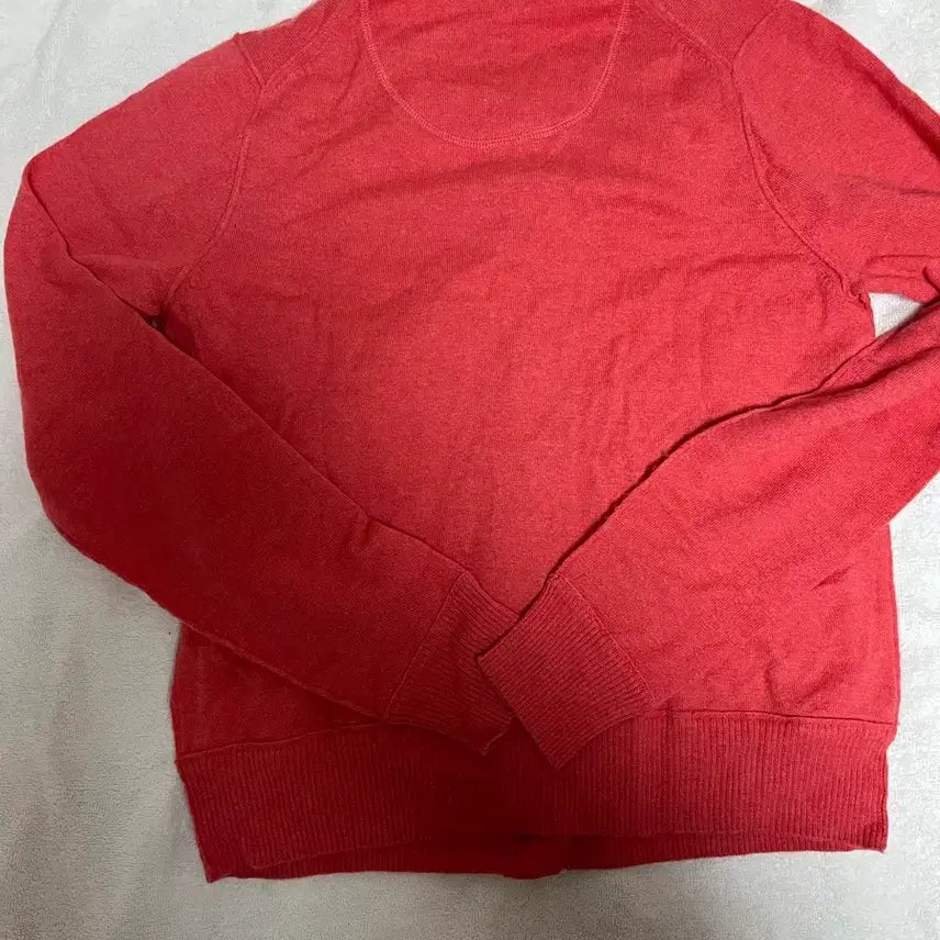 [BUNJANG] Tory Burch Pink Cashmere Cardigan / 토리버치 핑크 캐시미어 가디건