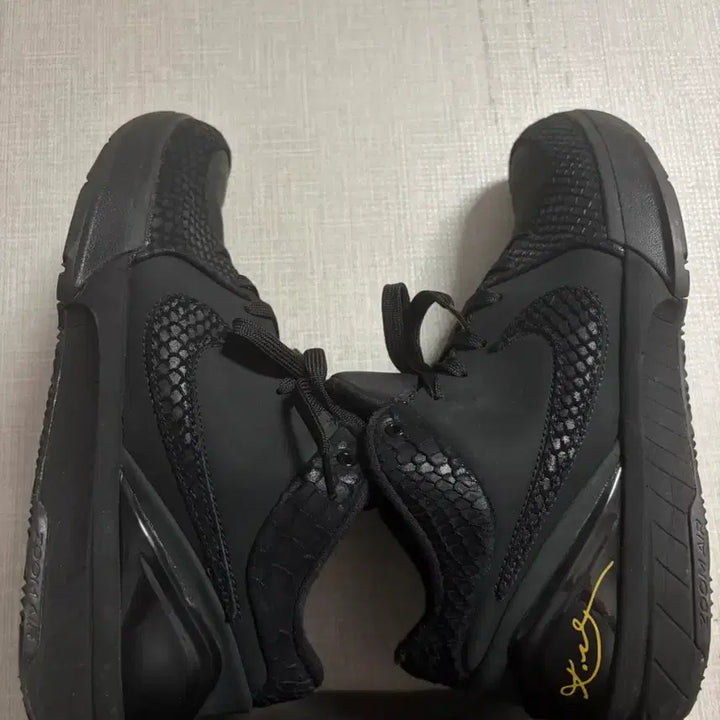 [BUNJANG] Nike Kobe 4 Protro Black University Gold Sneakers / [265]나이키 코비4 프로트로 블랙 유니버시티 골드