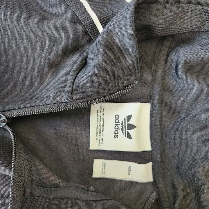 [BUNJANG] Adidas Black Track Top / 아디다스 블랙 삼선 트랙탑