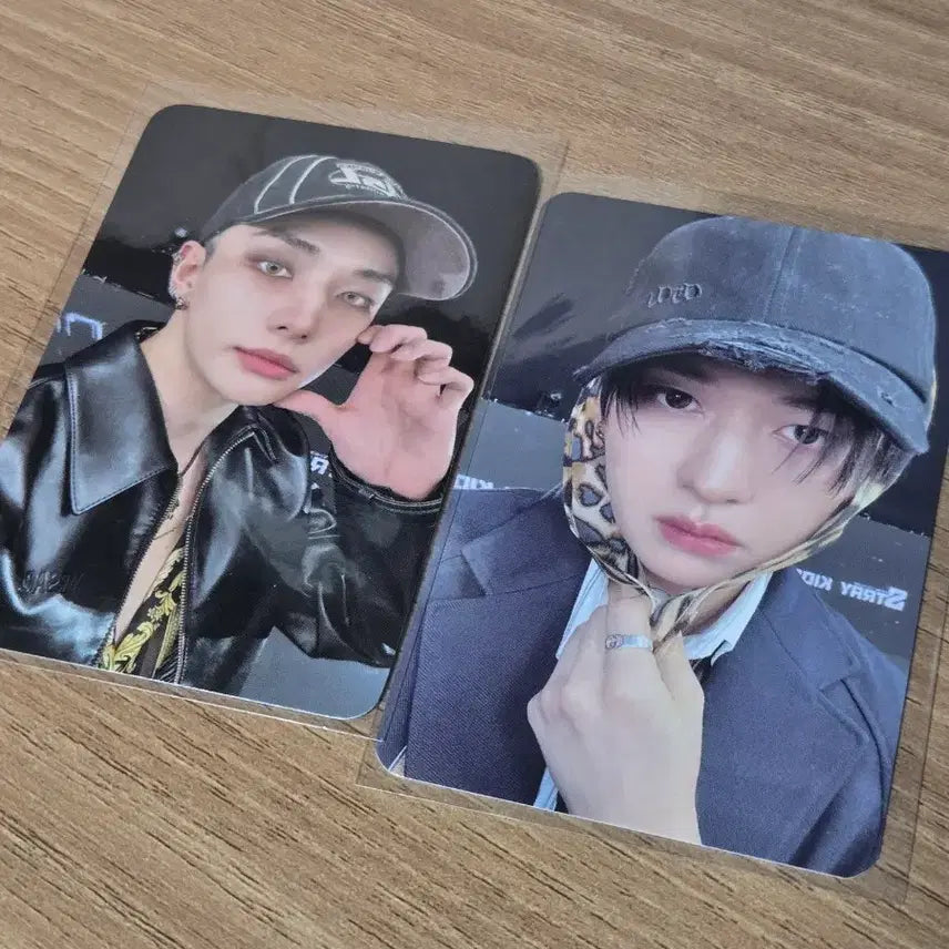 [BUNJANG] Stray Kids Hyunjin &amp; Lee Know Karma POB Bundle Set / 일괄) 스트레이키즈 현진 리노 카르마 팝업 3만원 구매 특전 포카