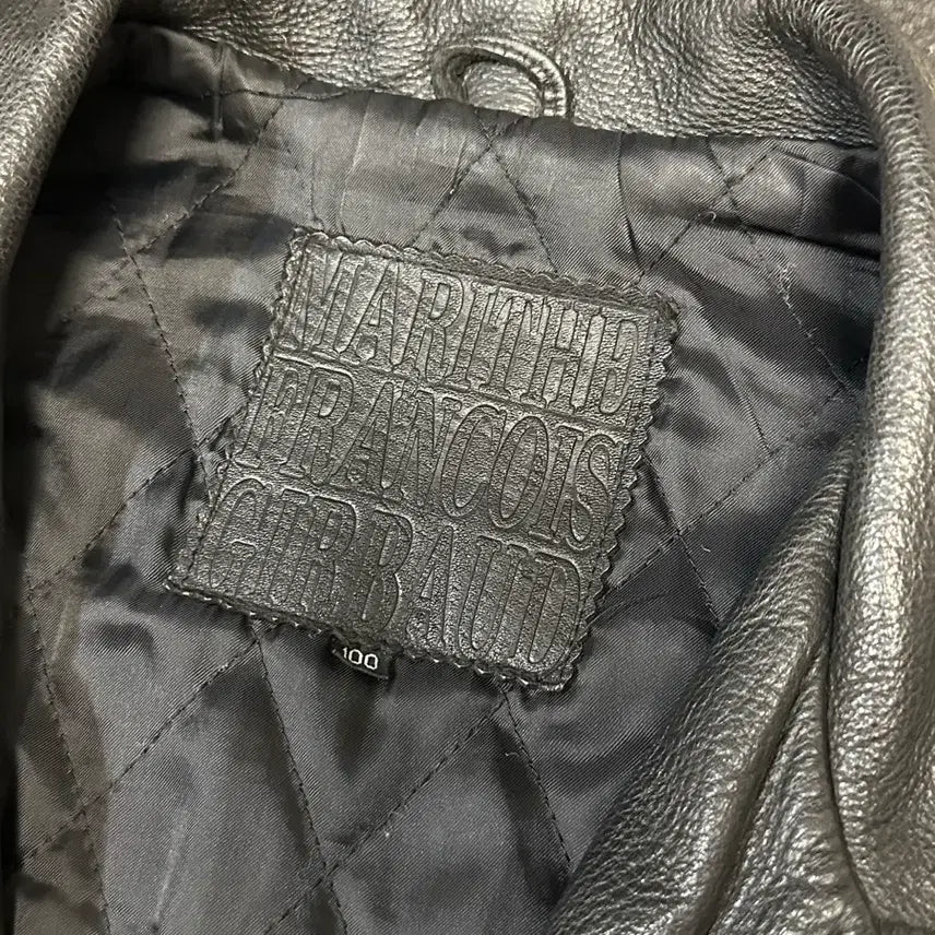 [BUNJANG] Marithe Francois Girbaud 90s Leather Jacket / 90s 마리떼 프랑소와저버 가죽자켓