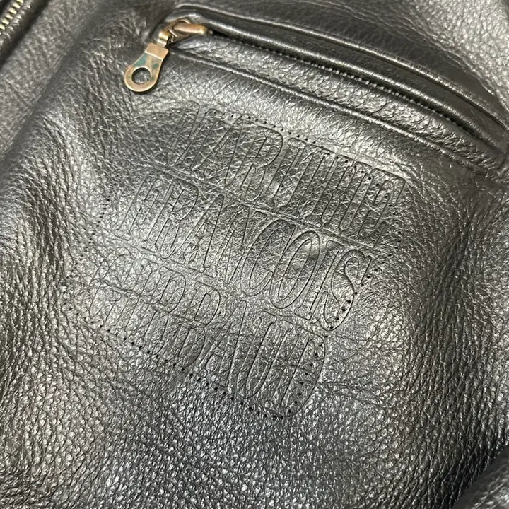 [BUNJANG] Marithe Francois Girbaud 90s Leather Jacket / 90s 마리떼 프랑소와저버 가죽자켓