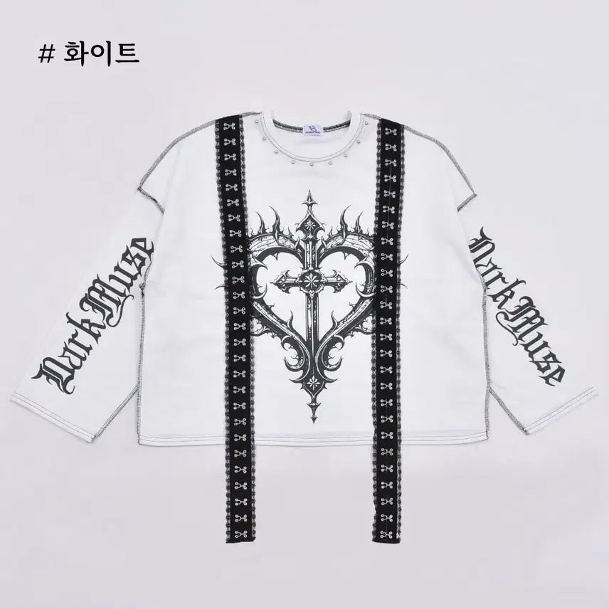 [BUNJANG] Volcan Lace Hook Stitch Long T-shirt / volcan 볼칸 레이스 훅 스티치 롱 티셔츠