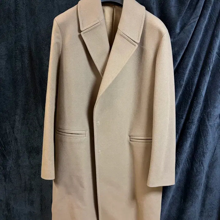[BUNJANG] Emporio Armani Beige Long Coat / 엠포리오 아르마니 베이지 롱코트 54