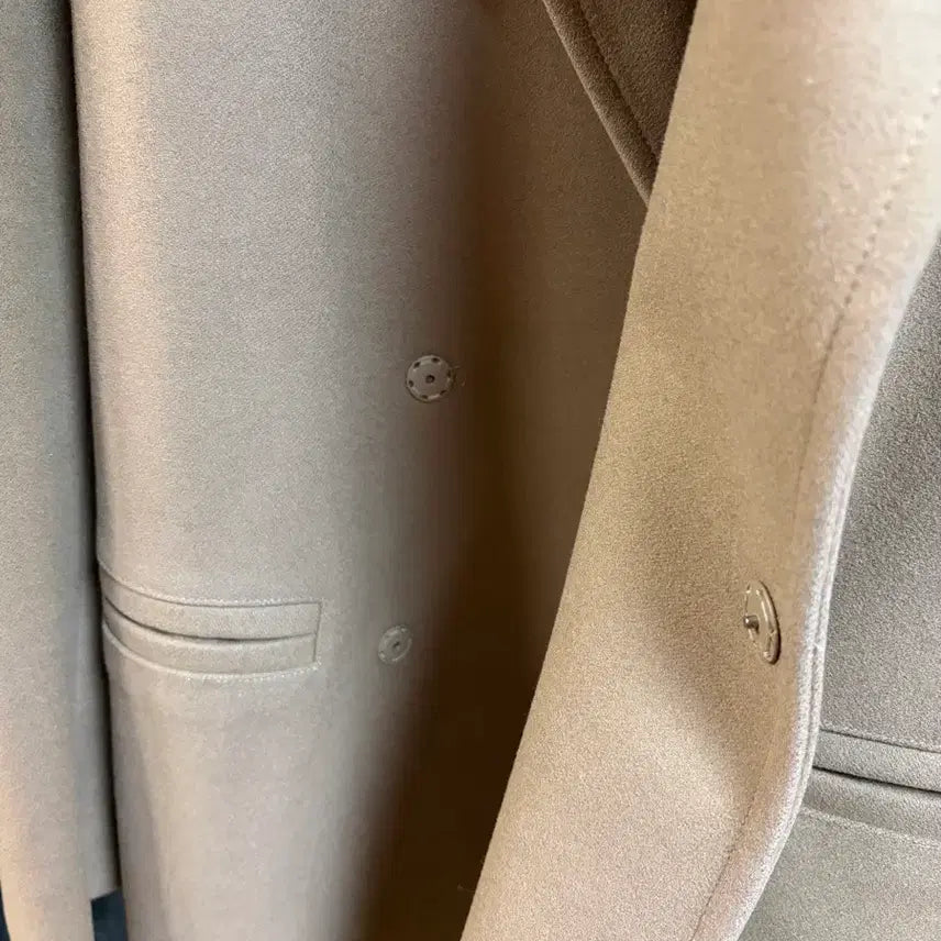 [BUNJANG] Emporio Armani Beige Long Coat / 엠포리오 아르마니 베이지 롱코트 54